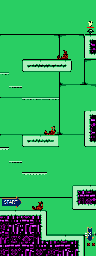 Thumbnail for a map of Funky Factory Level 11: Hidden Level 1 for the NES game Big Nose Freaks Out.