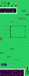 Thumbnail for a map of Funky Factory Level 11: Hidden Level 2 for the NES game Big Nose Freaks Out.