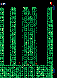 Thumbnail for a map of Murder Mountain Level 19: Hidden Level 1 for the NES game Big Nose Freaks Out.