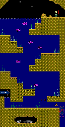Thumbnail for a map of Terror Town Level 15: Hidden Level 1 for the NES game Big Nose Freaks Out.