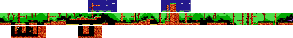Thumbnail for a map of Chaos Island Stage 6 for the NES game Big Nose The Caveman.