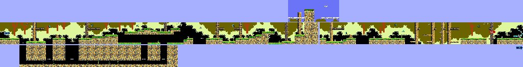 Thumbnail for a map of Monster Island Stage 5 for the NES game Big Nose The Caveman.