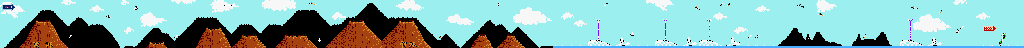 Thumbnail for a map of Monster Island Stage 7 for the NES game Big Nose The Caveman.