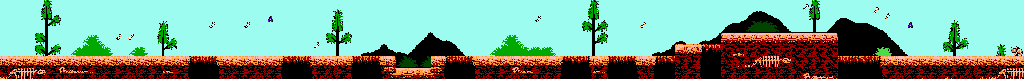 Thumbnail for a map of Paradise Island Stage 1 for the NES game Big Nose The Caveman.