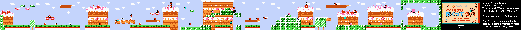 Thumbnail for a map of World 1 Area 1 for the NES game Bio Miracle Bokutte Upa.