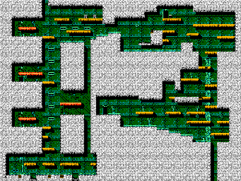 Thumbnail for a map of Area 02 Interior for the NES game Bionic Commando.