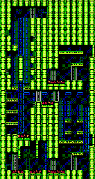 Thumbnail for a map of Area 03 Interior for the NES game Bionic Commando.