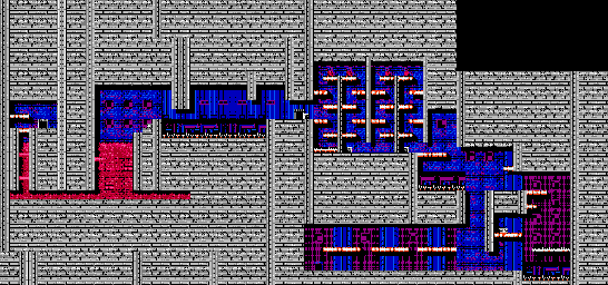 Thumbnail for a map of Area 10 for the NES game Bionic Commando.