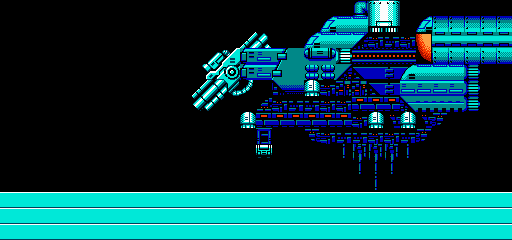 Thumbnail for a map of Area 12 Albatross for the NES game Bionic Commando.