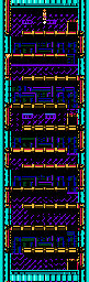 Thumbnail for a map of Area 12 Electric Floor 2 for the NES game Bionic Commando.