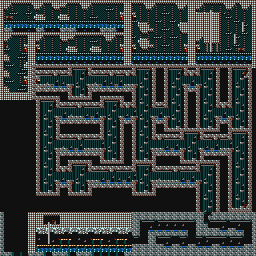 Thumbnail for a map of Area 4 (Unmarked) for the NES game Blaster Master.