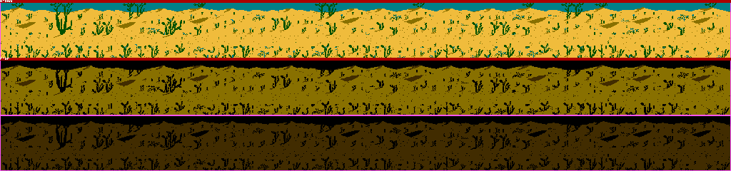 Thumbnail for a map of Stage 5 for the NES game Blood of Jurassic.