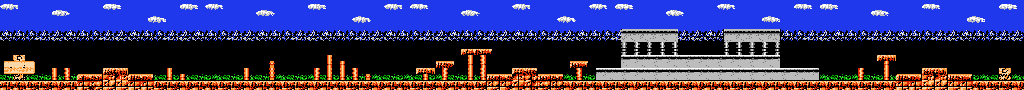 Thumbnail for a map of Round 1 Area 3 for the NES game Bonk's Adventure.