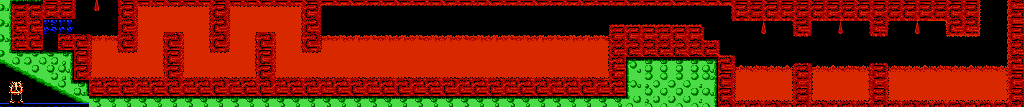 Thumbnail for a map of Round 1 Area 5 for the NES game Bonk's Adventure.