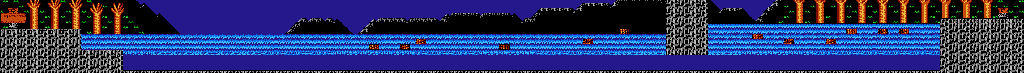 Thumbnail for a map of Round 2 Area 1 for the NES game Bonk's Adventure.