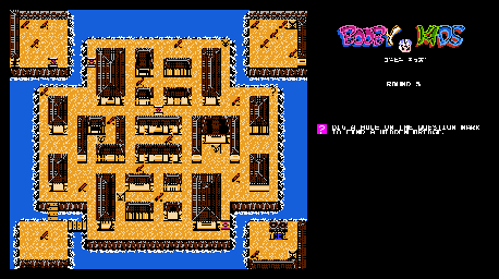 Thumbnail for a map of Round 5 for the NES game Booby Kids.
