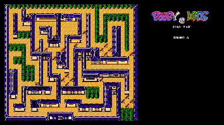 Thumbnail for a map of Round 6 for the NES game Booby Kids.