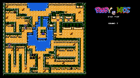 Thumbnail for a map of Round 7 for the NES game Booby Kids.