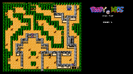 Thumbnail for a map of Round 8 for the NES game Booby Kids.