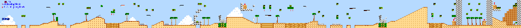 Thumbnail for a map of Stage 2 Round 3 for the NES game The Bugs Bunny Birthday Blowout.