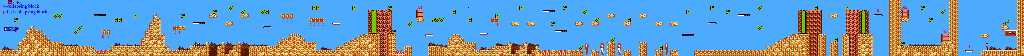Thumbnail for a map of Stage 3 Round 1 for the NES game The Bugs Bunny Birthday Blowout.