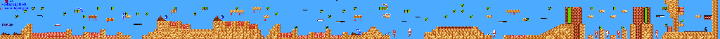 Thumbnail for a map of Stage 3 Round 3 for the NES game The Bugs Bunny Birthday Blowout.