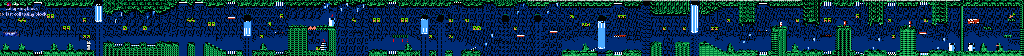 Thumbnail for a map of Stage 4 Round 1 for the NES game The Bugs Bunny Birthday Blowout.