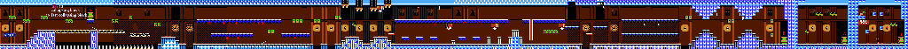 Thumbnail for a map of Stage 6 Round 1 for the NES game The Bugs Bunny Birthday Blowout.