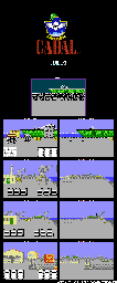 Thumbnail for a map of Level-3 for the NES game Cabal.