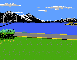 Thumbnail for a map of Foot Bag for the NES game California Games.
