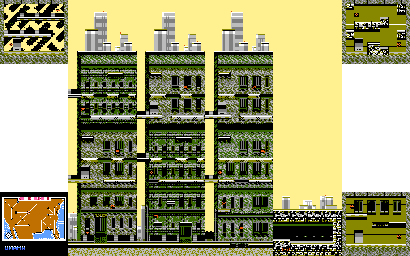 Thumbnail for a map of Omaha for the NES game Captain America And The Avengers.