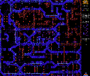 Thumbnail for a map of CFC Factory (Inside) for the NES game Captain Planet And The Planeteers.