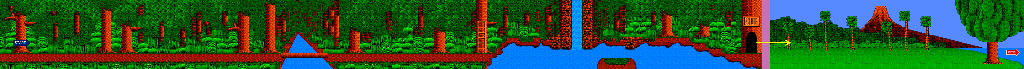 Thumbnail for a map of Forest for the NES game Captain Silver.