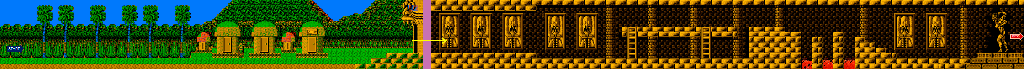 Thumbnail for a map of Jungle for the NES game Captain Silver.