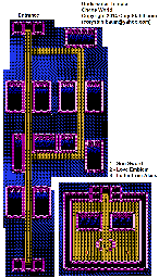 Thumbnail for a map of Underwater Temple for the NES game Chaos World.