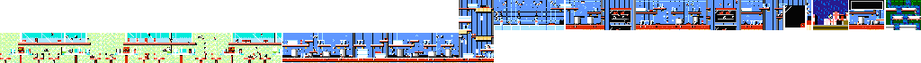 Thumbnail for a map of Level 1 for the NES game Chip 'N Dale: Rescue Rangers 2.