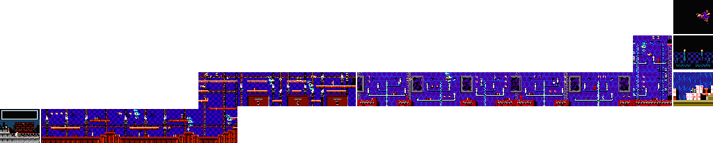 Thumbnail for a map of Level 5 for the NES game Chip 'N Dale: Rescue Rangers 2.