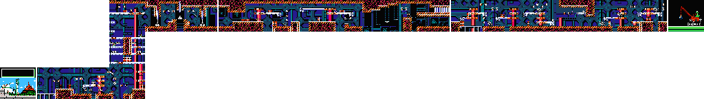 Thumbnail for a map of Level 6 Future World for the NES game Chip 'N Dale: Rescue Rangers 2.