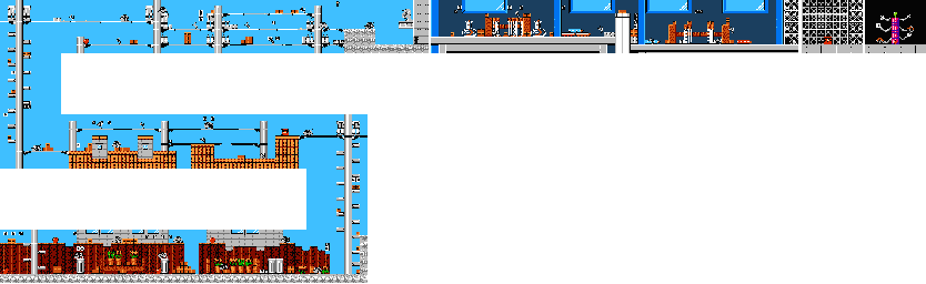 Thumbnail for a map of Area 0 for the NES game Chip 'N Dale: Rescue Rangers.