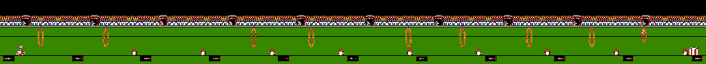 Thumbnail for a map of Stage 01 for the NES game Circus Charlie.
