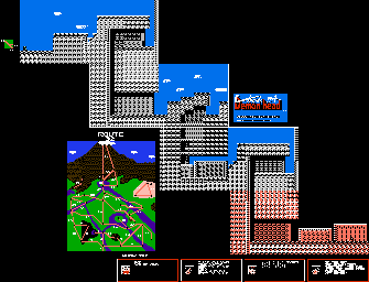 Thumbnail for a map of Route 32 for the NES game Clash At Demonhead.