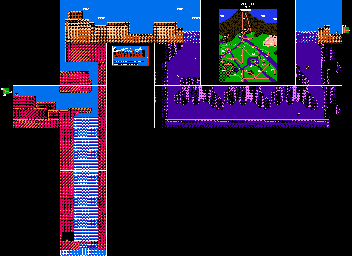 Thumbnail for a map of Route 37 for the NES game Clash At Demonhead.