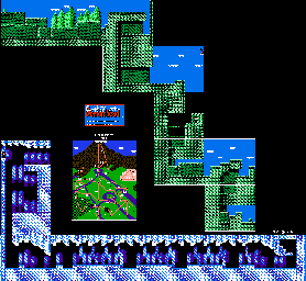 Thumbnail for a map of Route 38 for the NES game Clash At Demonhead.