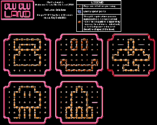 Thumbnail for a map of Red Levels for the NES game Clu Clu Land: Welcome To New CluClu Land.