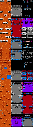 Thumbnail for a map of Mission 3 Area 3 for the NES game Commando.