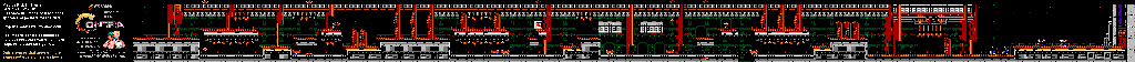 Thumbnail for a map of Stage 7: Hangar for the NES game Contra.
