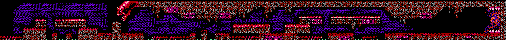 Thumbnail for a map of Stage 8: Alien's Lair (Unmarked) for the NES game Contra.