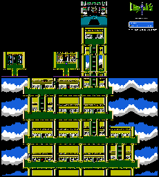 Thumbnail for a map of Floating Tower for the NES game Crystalis.