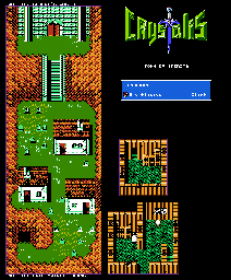 Thumbnail for a map of Town Of Spirits for the NES game Crystalis.