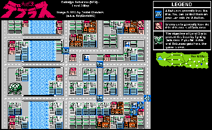 Thumbnail for a map of Level 03 for the NES game Daikaijyu Deburasu.